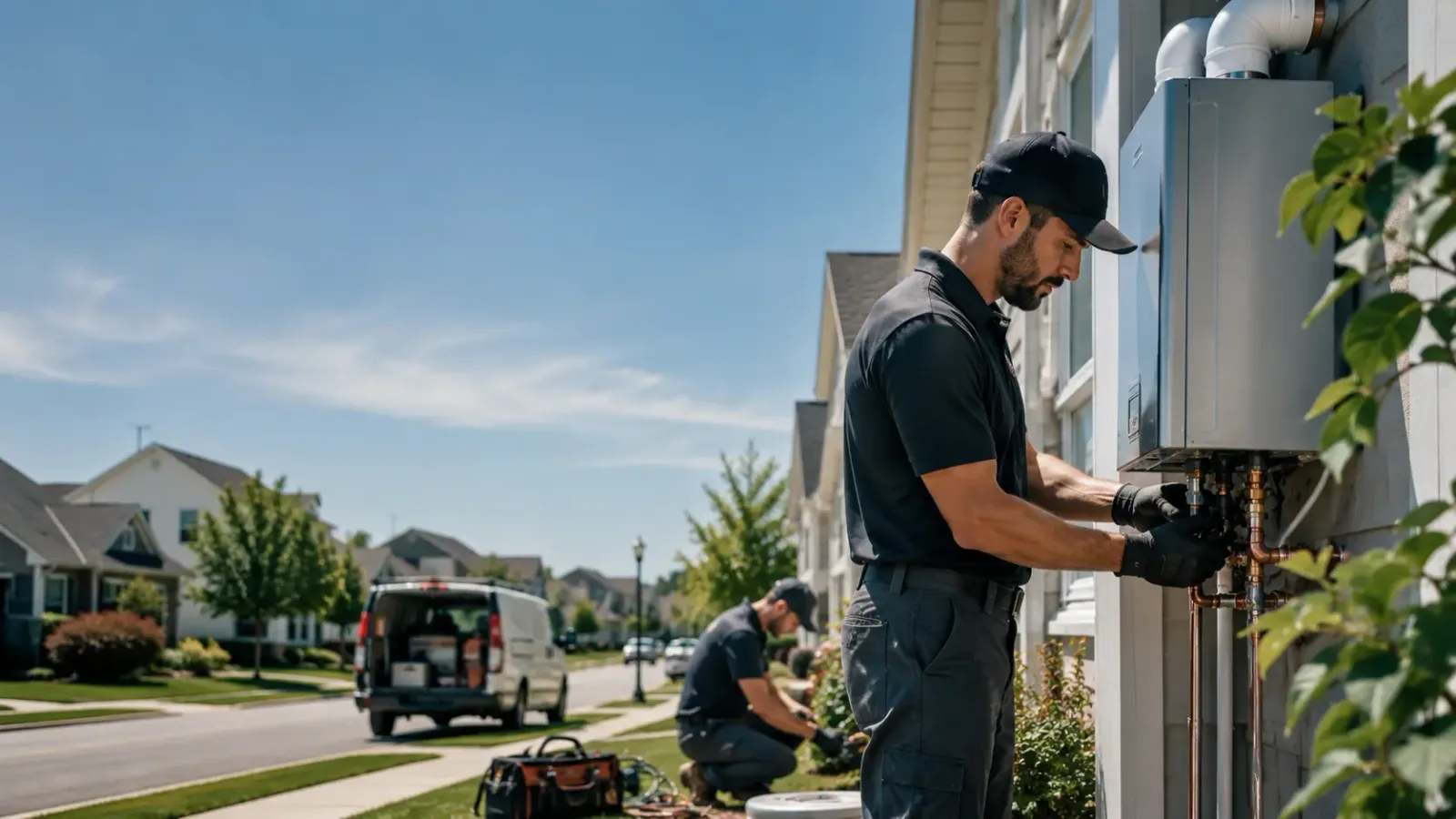 Tankless Water Heater Installation in Lowgap, NC